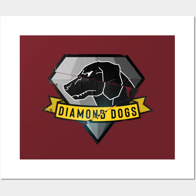 Diamond Dogs Wall Art by aquaticform